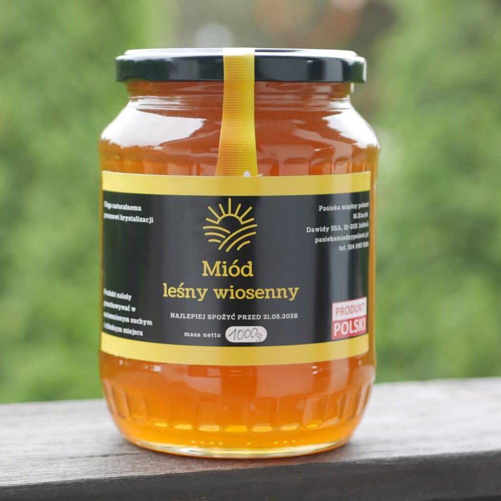 Miód leśny wiosenny - 1kg