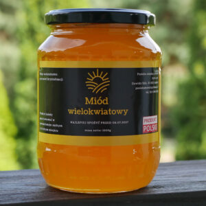 Miód wielokwiatowy (wirowany w lipcu) - 1kg